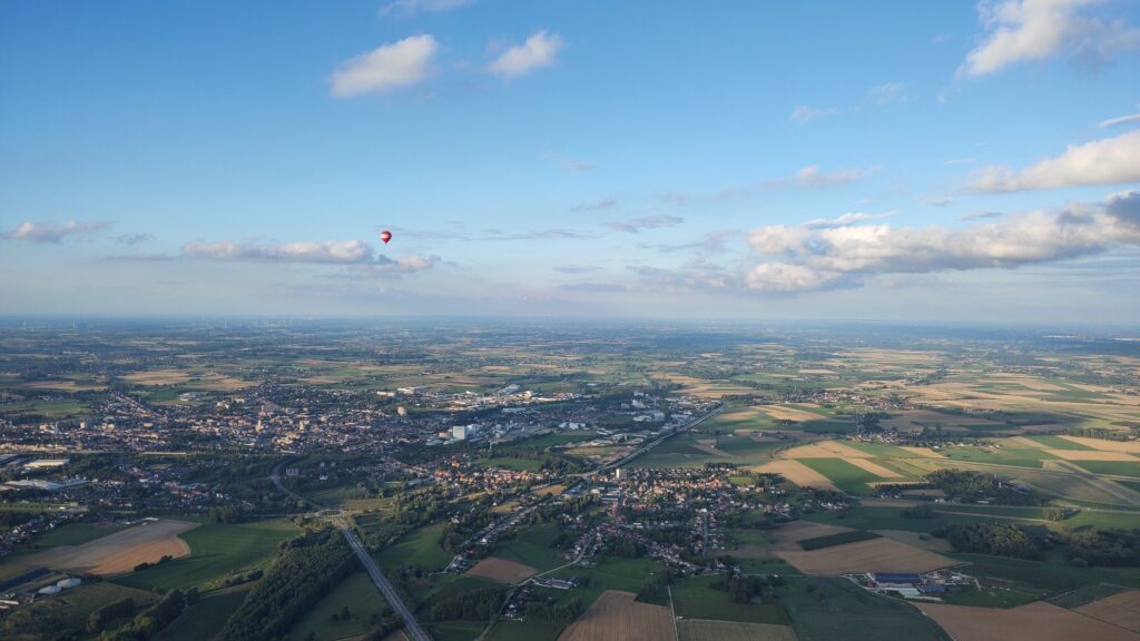 Ballonvaart Vlaamse ardennen